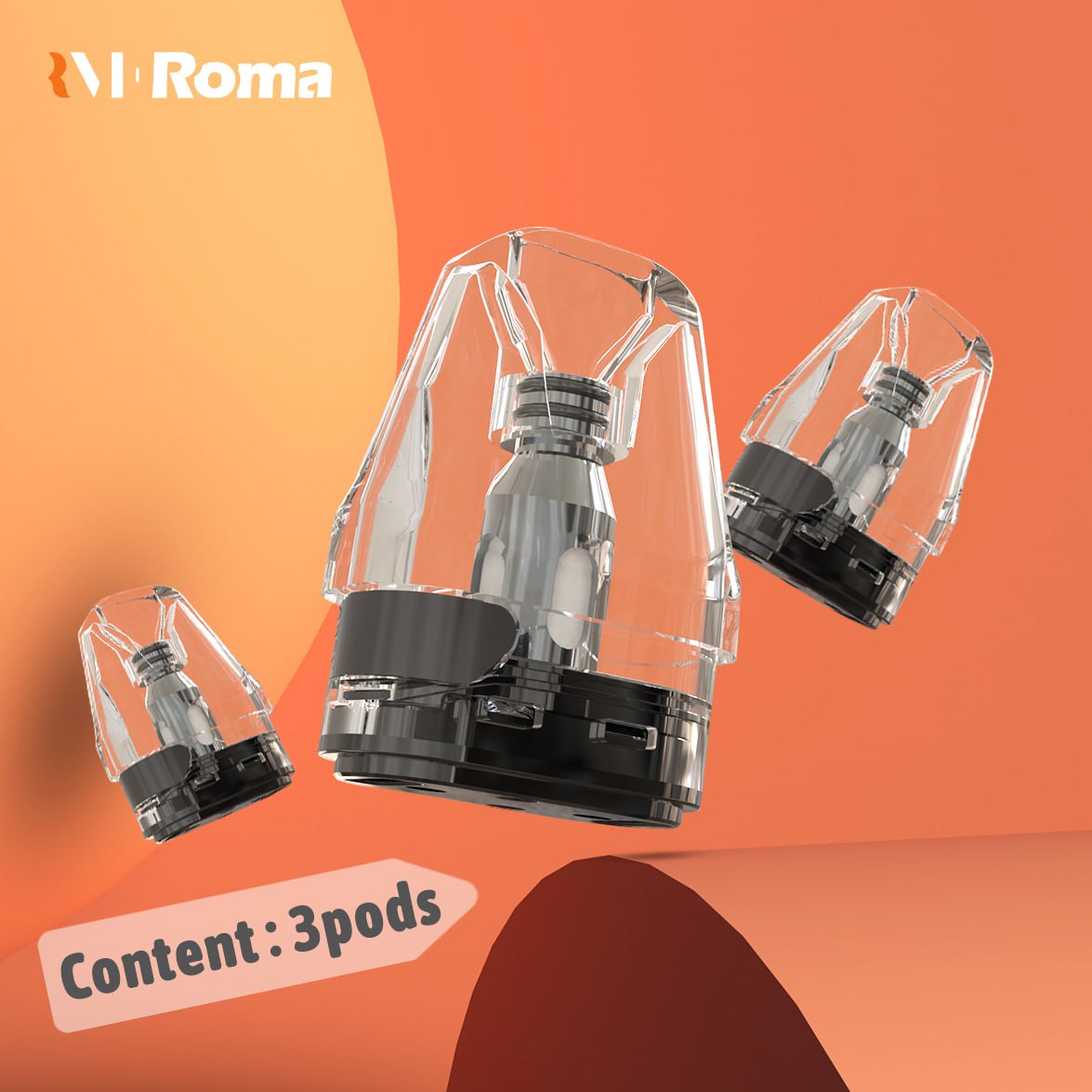 Roma R1 V3 Pod 空倉